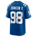 Ndoa IN.Colts #98 Eric Johnson II Royal Team Game Jersey