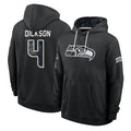 S.Seahawks #4 Michael Dickson Player 2026 Black Logo Pullover Hoodies Limited Game Ndoa Stitched Jerseys