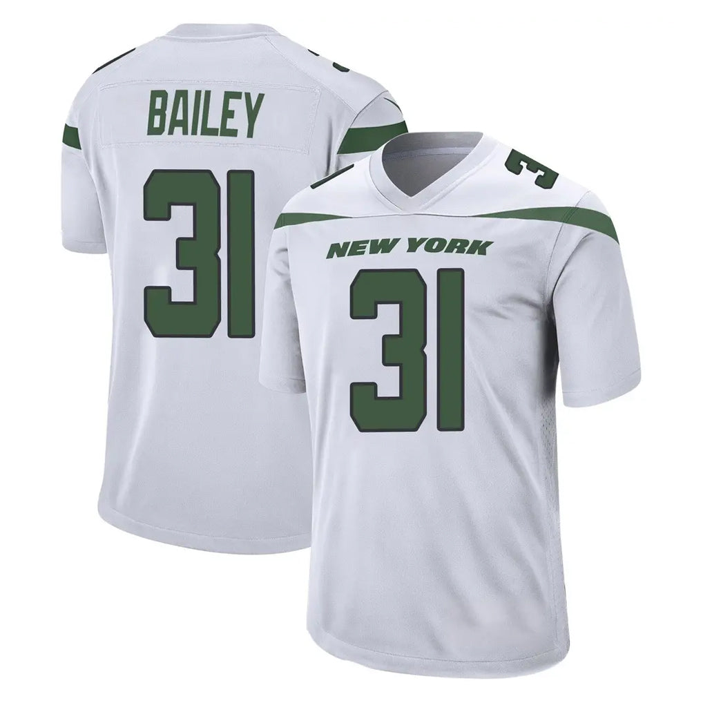 NY.Jets #31 David Bailey Player White Spotlight Home Game Ndoa Stitched Jerseys