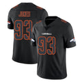 D.Broncos #93 D.J. Jones Player Black Impact Limited Game Ndoa Stitched Jerseys