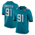 J.Jaguars #91 Arik Armstead Player Teal Home Game Ndoa Stitched Jerseys