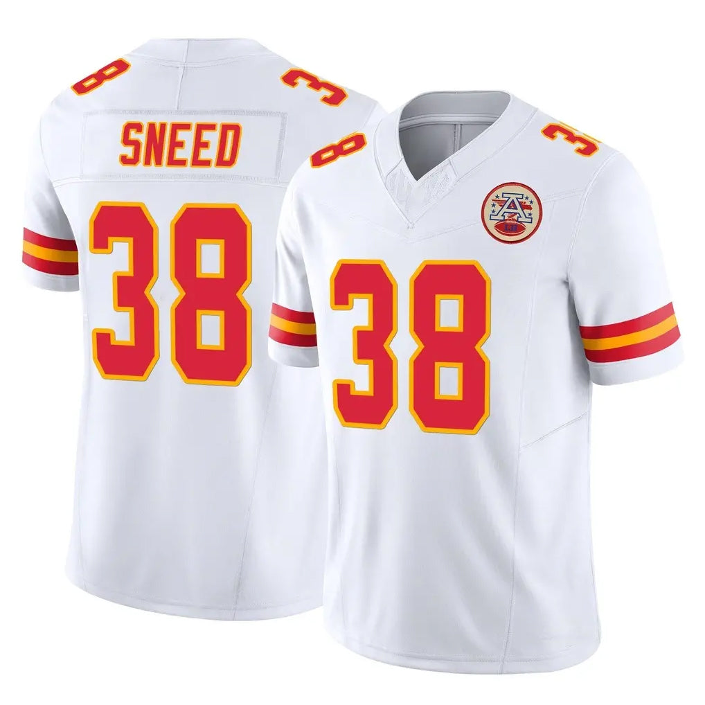 KC.Chiefs #38 L'Jarius Sneed Player White Limited Vapor F.U.S.E. Home Game Stitched Jerseys