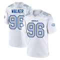 B.Bills #96 Deone Walker Player White Rivalries Collection Game Ndoa Stitched Jerseys