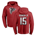 A.Falcons #15 Brian Robinson Player Red Pullover Hoodies Home Game Ndoa Stitched Jerseys
