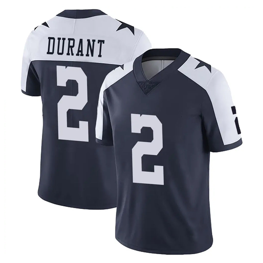 D.Cowboys #2 Cobie Durant Player Navy-White Limited Alternate Vapor Untouchable Home Game Ndoa Stitched Jerseys