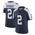 D.Cowboys #2 Cobie Durant Player Navy-White Limited Alternate Vapor Untouchable Home Game Ndoa Stitched Jerseys
