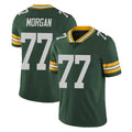 GB.Packers #77 Jordan Morgan Player Green Vapor Untouchable Limited Home Game Ndoa Stitched Jerseys