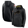 B.Bills ## Bills Blank Player Black Salute to Service Hoodies Hame Ndoa Stitched Jerseys
