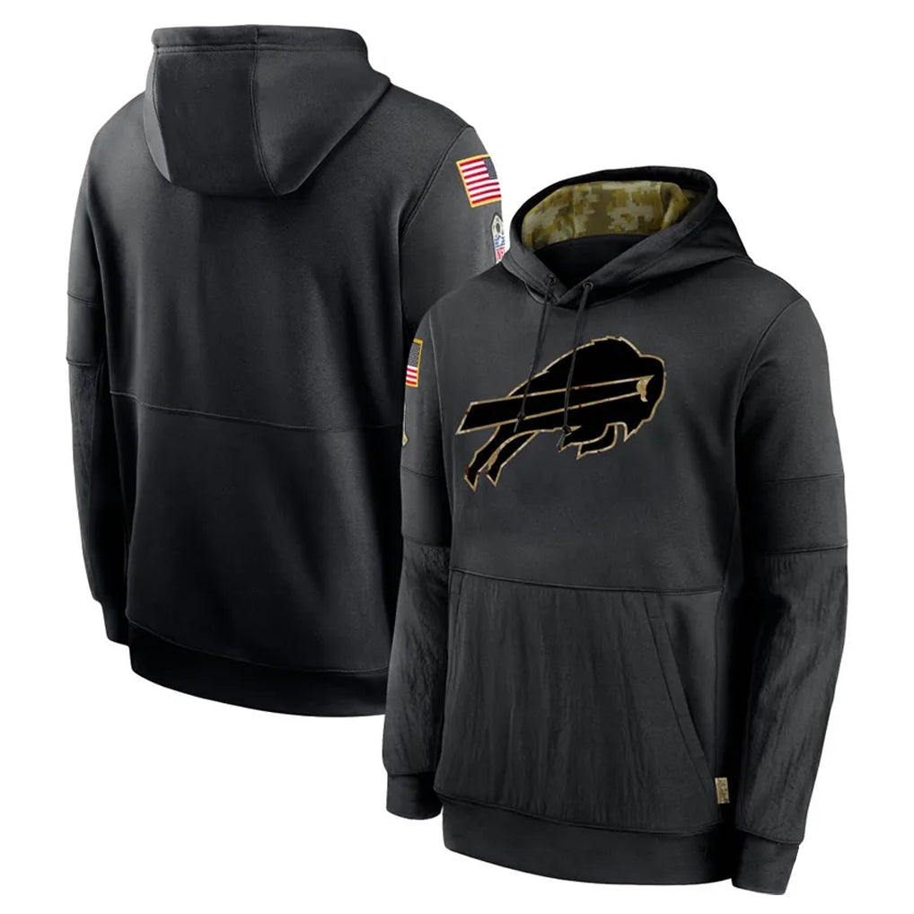 B.Bills ## Bills Blank Player Black Salute to Service Hoodies Hame Ndoa Stitched Jerseys