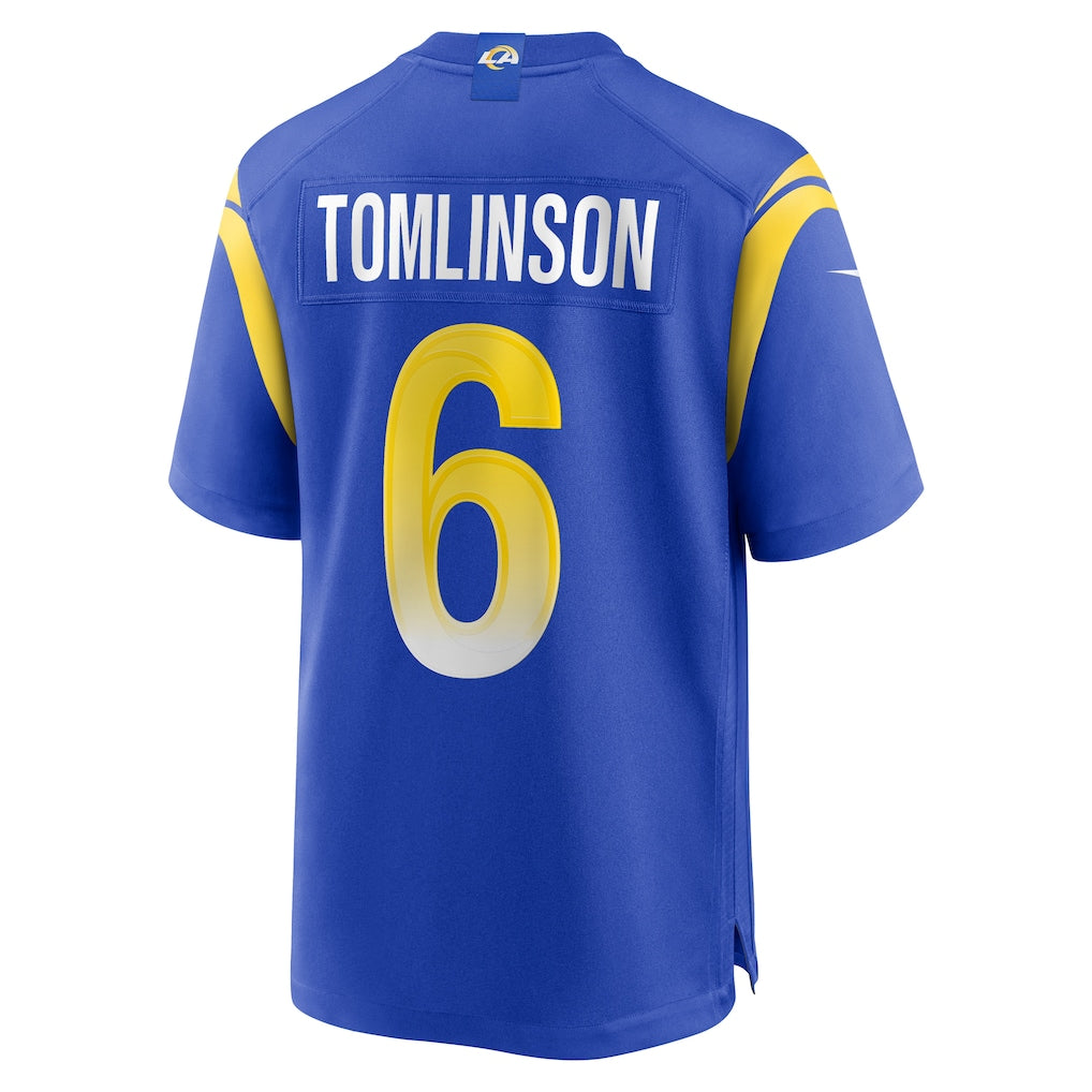 Ndoa LA.Rams #6 Tre'Vius Hodges-Tomlinson Royal Team Game Jersey