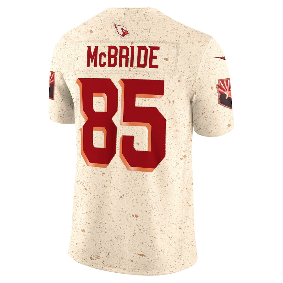 A.Cardinals #85 Trey McBride Player Rivalries Collection Vapor Limited Ndoa Stitched Jerseys