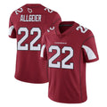 A.Cardinals #22 Tyler Allgeier Player Cardinal Vapor Limited Home Game  Ndoa Stitched Jerseys