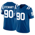 IN.Colts #90 Grover Stewart Player Royal Limited Vapor F.U.S.E. Home Game Ndoa Stitched Jerseys