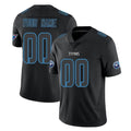 Custom T.Titans Black Impact Limited Home Game Any Name & Numbers Ndoa Stitched Jerseys