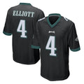 P.Eagles #4 Jake Elliott Player Black Home Game Ndoa Stitched Jerseys