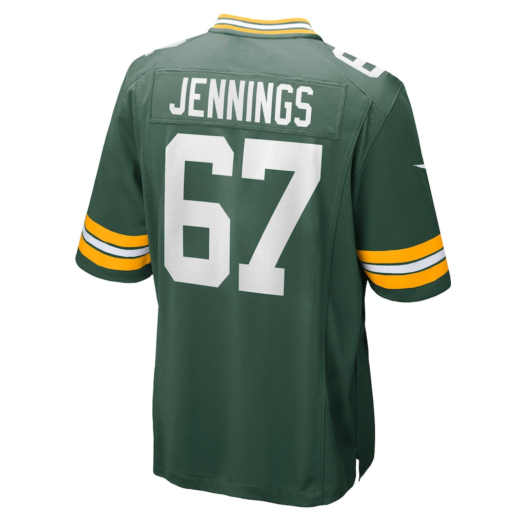 Ndoa GB.Packers #67 Donovan Jennings Green Game Jersey