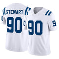 IN.Colts #90 Grover Stewart Player White Limited Vapor F.U.S.E. Home Game Ndoa Stitched Jerseys