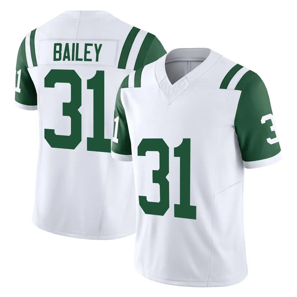 NY.Jets #31 David Bailey Player White Limited Classic Vapor F.U.S.E. Home Game Ndoa Stitched Jerseys