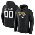 Custom J.Jaguars Black Pullover Hoodies Limited Any Name & Numbers Ndoa Stitched Jerseys