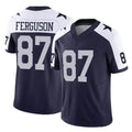 D.Cowboys #87 Jake Ferguson Player Navy-White Limited Alternate Vapor F.U.S.E. Home Game Ndoa Stitched Jerseys
