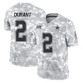 D.Cowboys #2 Cobie Durant Player Arctic Camo Salute to Service Limited Home Game Ndoa Stitched Jerseys
