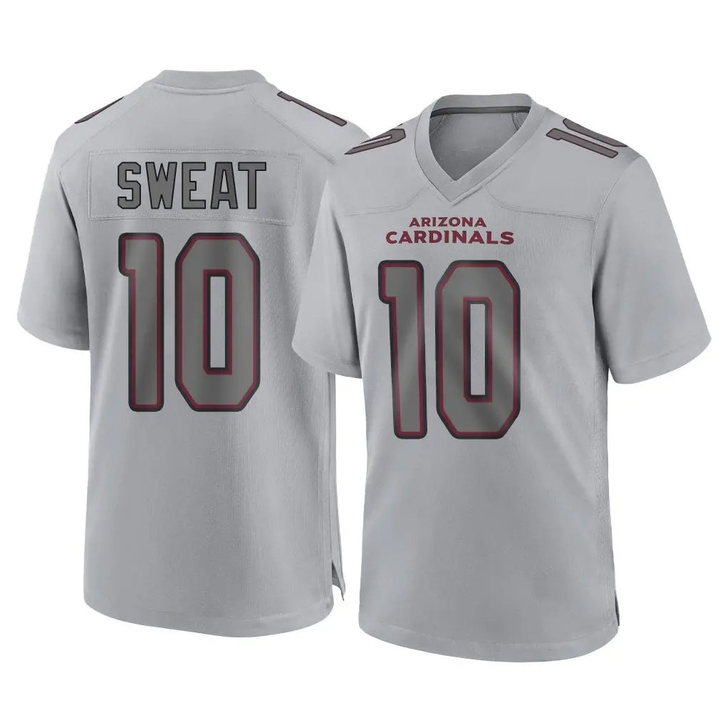 A.Cardinals #10 Josh Sweat Player Gray Atmosphere Fashion Home Game Ndoa Stitched Jerseys