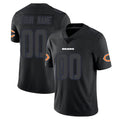 Custom C.Bears Black Impact Limited Game Any Name & Numbers Ndoa Stitched Jerseys