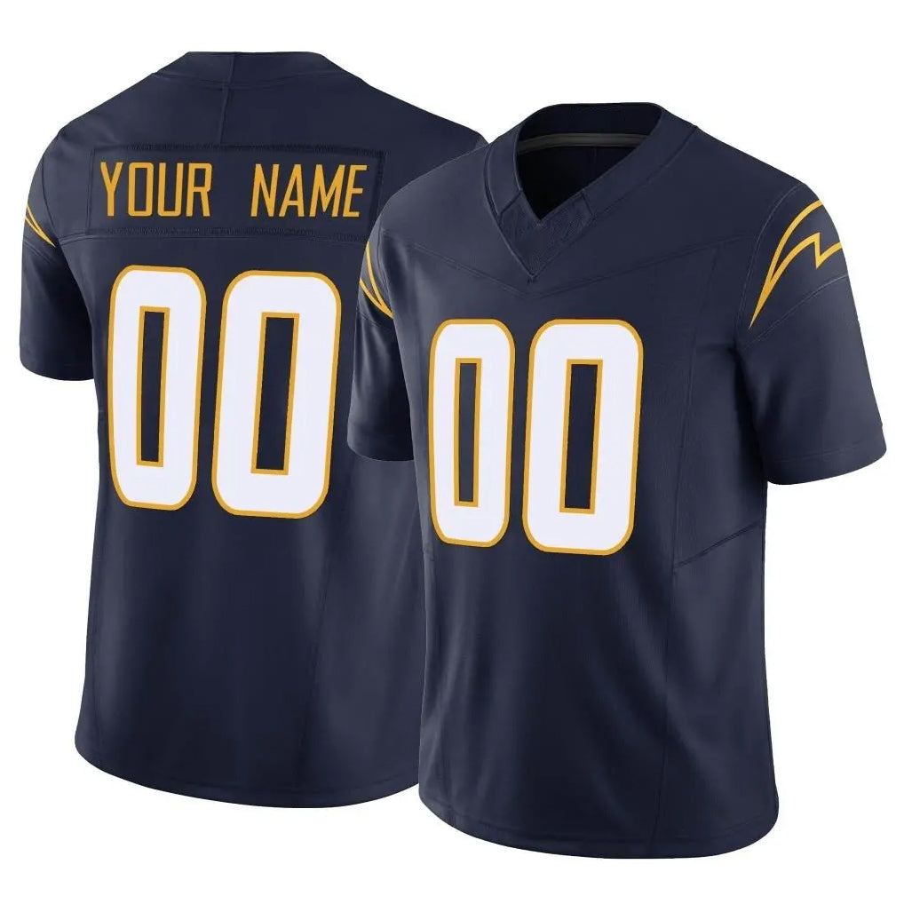 Custom LA.Chargers Navy Limited Vapor F.U.S.E. Home Game Any Name & Numbers Ndoa Stitched Jerseys