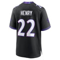 B.Ravens #22 Derrick Henry Player Black Home Game Ndoa Stitched Jerseys