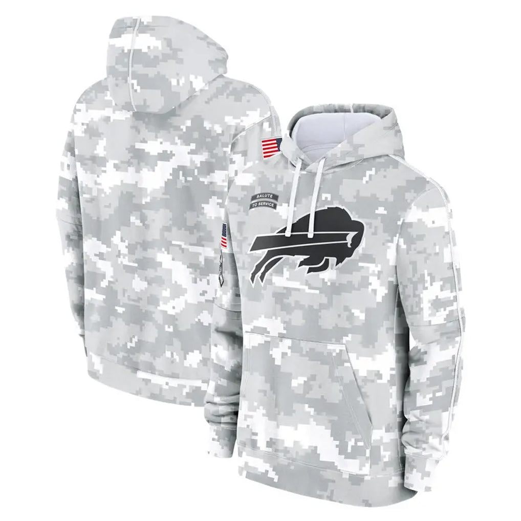 B.Bills ## Bills Blank Player Arctic Camo Salute to Service Hoodies Ndoa Stitched Jerseys