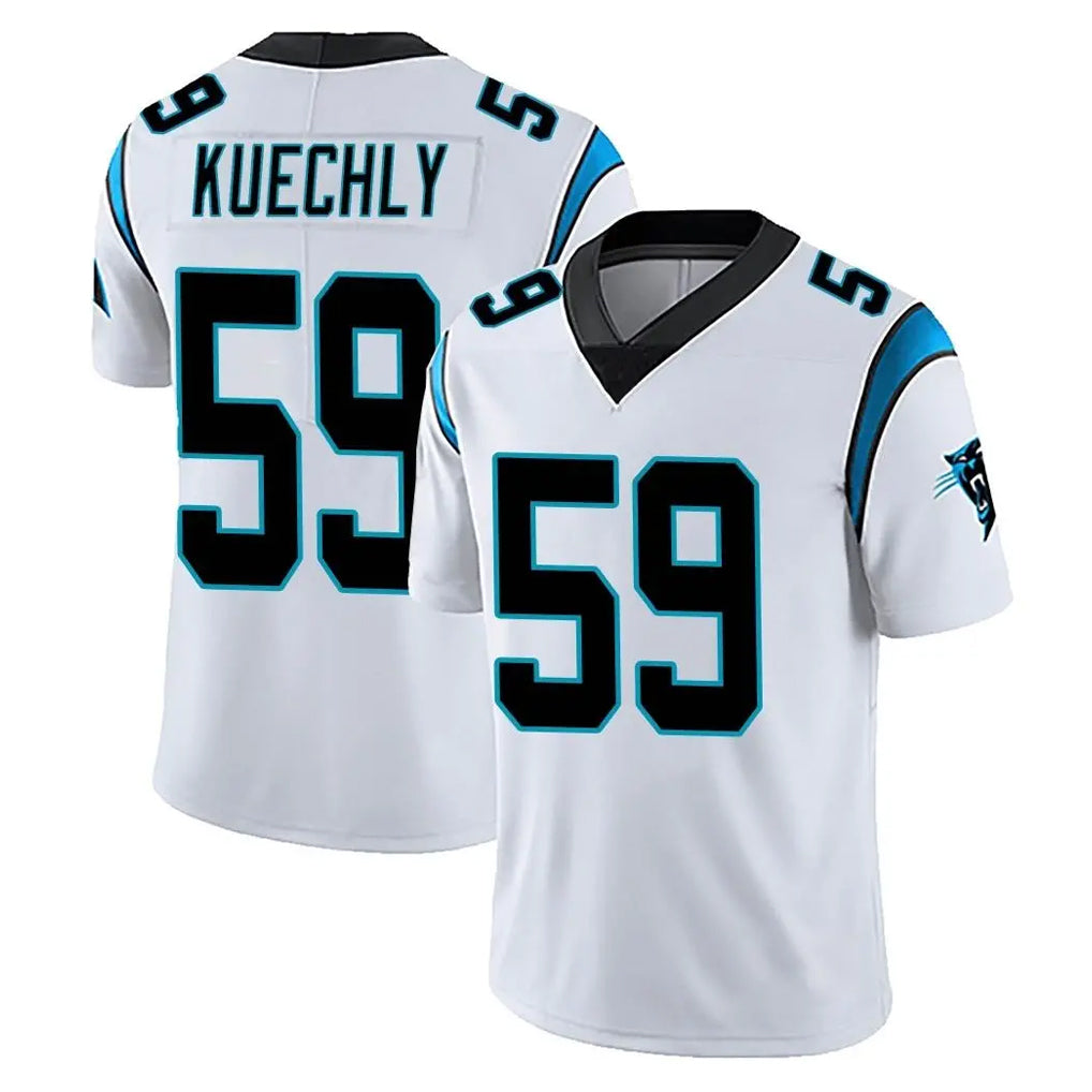 C.Panthers #59 Luke Kuechly Player White Vapor Untouchable Limited Game Ndoa Stitched Jerseys