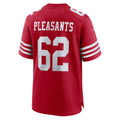 Ndoa SF.49ers #62 Austen Pleasants Scarlet Team Game Jersey
