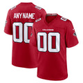Custom A.Falcons Red Replica Home Game Any Name & Numbers Ndoa Stitched Jerseys