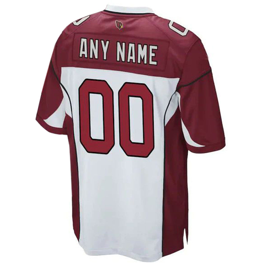 Custom A.Cardinals White-Red Game Ndoa Stitched Jerseys