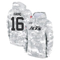 NY.Jets #16 Kenyon Sadiq Player Arctic Camo Salute to Service Pullover Hoodies Limited Game Ndoa Stitched Jerseys