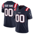 Custom NE.Patriots Navy Limited Vapor F.U.S.E. Home Game Any Name & Numbers Ndoa Stitched Jerseys