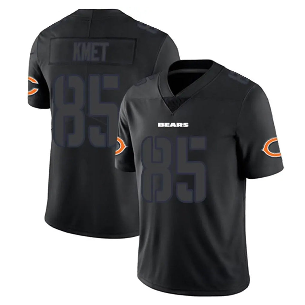 C.Bears #85 Cole Kmet Player Black Impact Limited Game Ndoa Stitched Jerseys