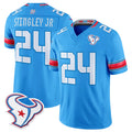 H.Texans #24 Derek Stingley Jr. Player Blue 2026 Rivalries Vapor Limited Home Game Ndoa Stitched jerseys