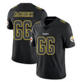 P.Steelers #66 Mason McCormick Player Black Impact Limited Home Game Ndoa Stitched Jerseys