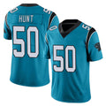 C.Panthers #50 Robert Hunt Player Blue Vapor Untouchable Limited Game Ndoa Stitched Jerseys