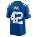 Ndoa IN.Colts #42 Marcel Dabo Royal Game Player Jersey