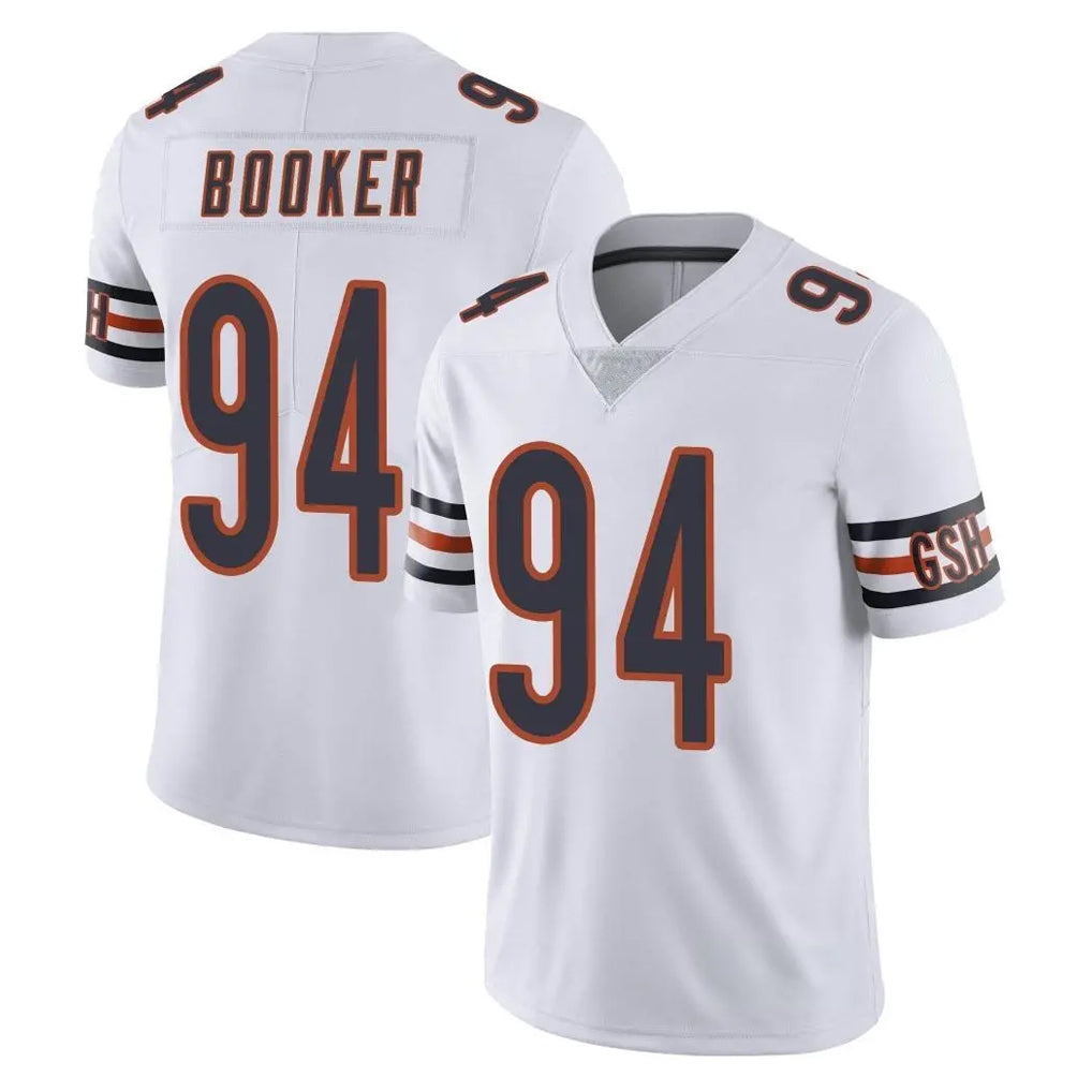 C.Bears #94 Austin Booker Player White Vapor Untouchable Limited Home Game Ndoa Stitched Jerseys