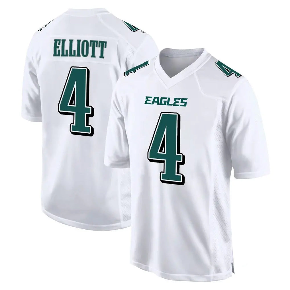 P.Eagles #4 Jake Elliott Player White Tundra Fashion Home Game Ndoa Stitched Jerseys