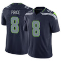 S.Seahawks #8 Jadarian Price Player Navy Limited Vapor F.U.S.E. Home Game Ndoa Stitched Jerseys