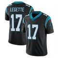 C.Panthers #17 Xavier Legette Player Black Vapor Untouchable Limited Game Ndoa Stitched Jerseys