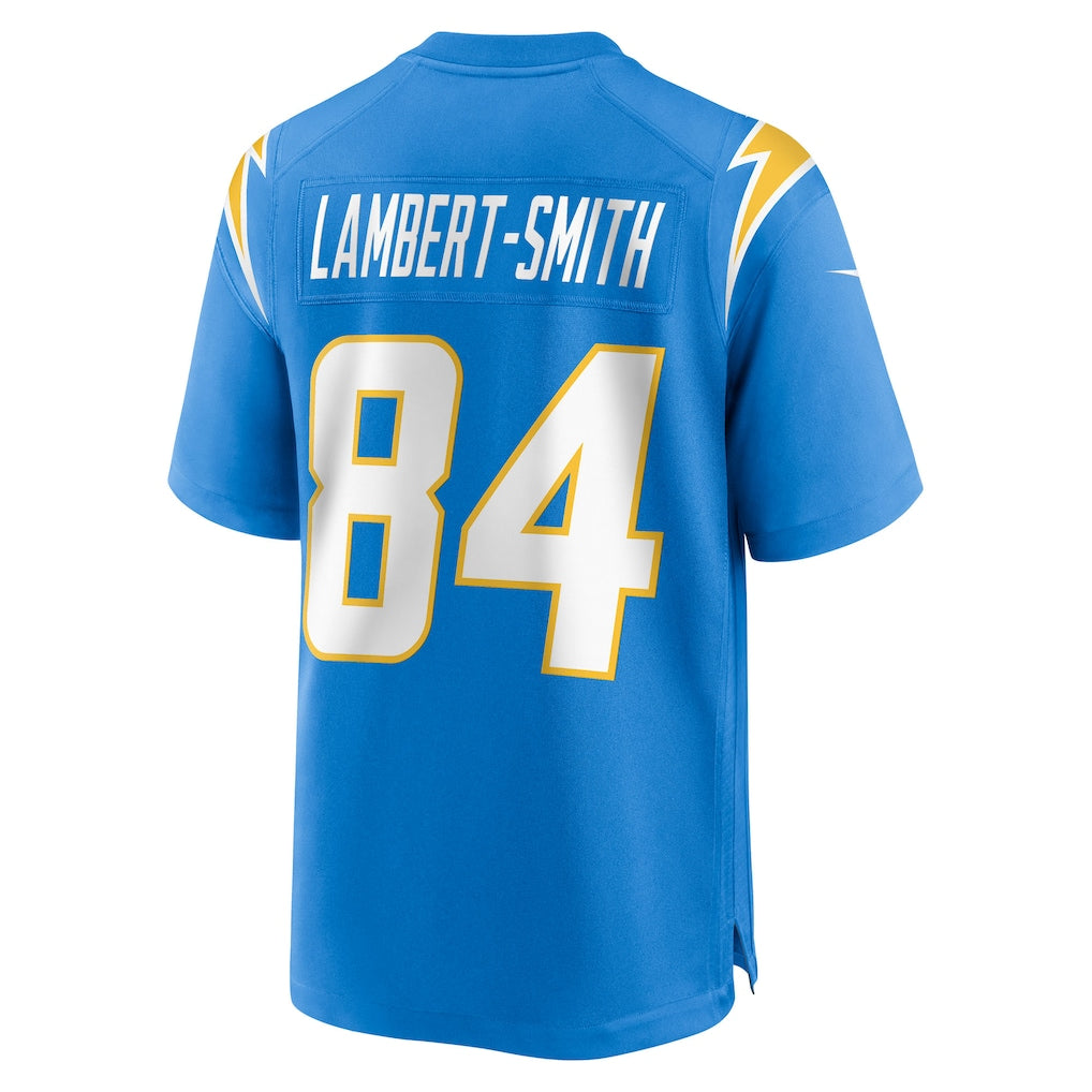 Ndoa LA.Chargers #84 KeAndre Lambert-Smith Powder Blue Team Game Jersey