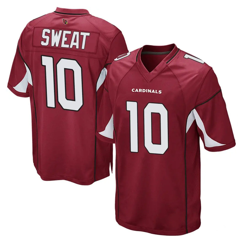 A.Cardinals #10 Josh Sweat Player Cardinal Home Game Ndoa Stitched Jerseys