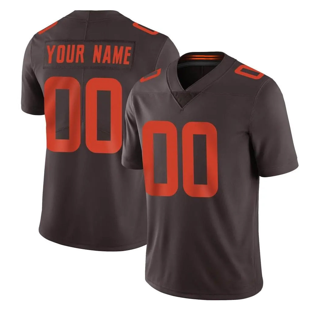 Custom C.Browns Browns Color Rush Limited Home Game Any Name & Numbers Ndoa Stitched Jerseys
