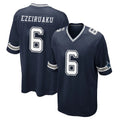 D.Cowboys #6 Donovan Ezeiruaku Player Navy Home Game Ndoa Stitched Jerseys