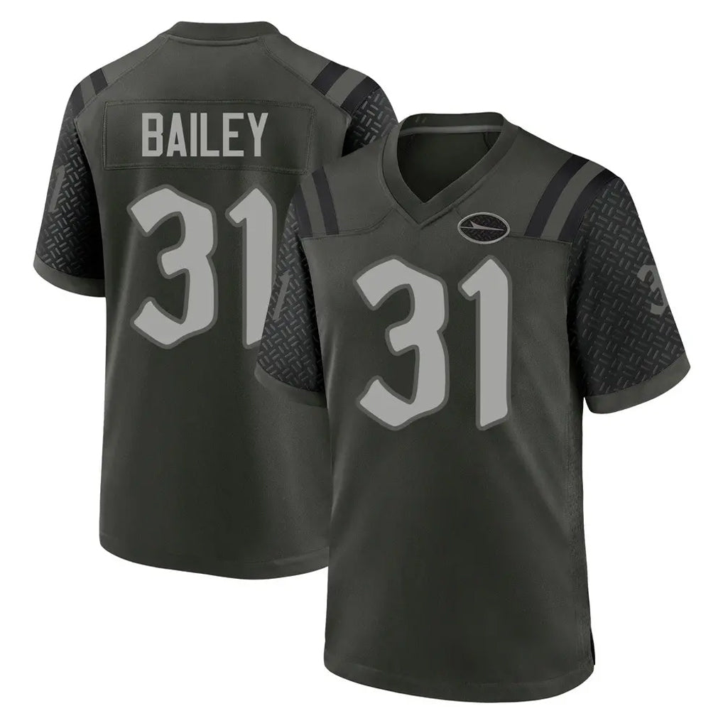 NY.Jets #31 David Bailey Player Green 2025 Rivalries Collection Home Game Ndoa Stitched Jerseys